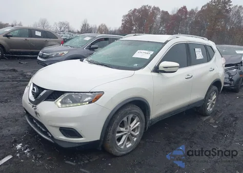 2016 Nissan Rogue Sv from USA, damaged, VIN KNMAT2MV3GP703994